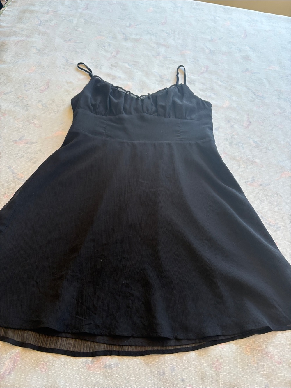Dynamite Black Spaghetti Strap Mini Dress